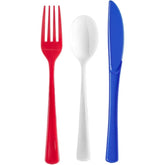 Patriotic Tableware Bundle - 350 Pcs